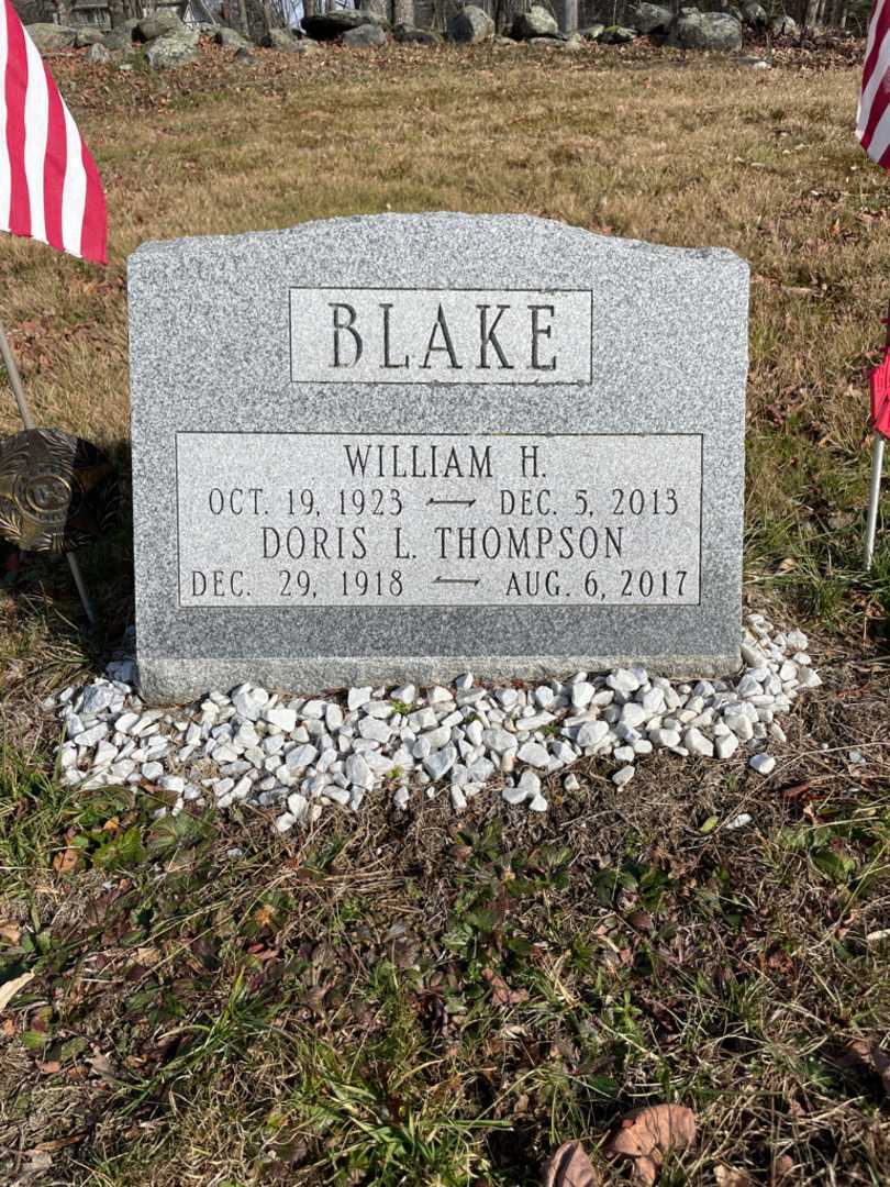 Doris L. Thompson Blake's grave. Photo 3