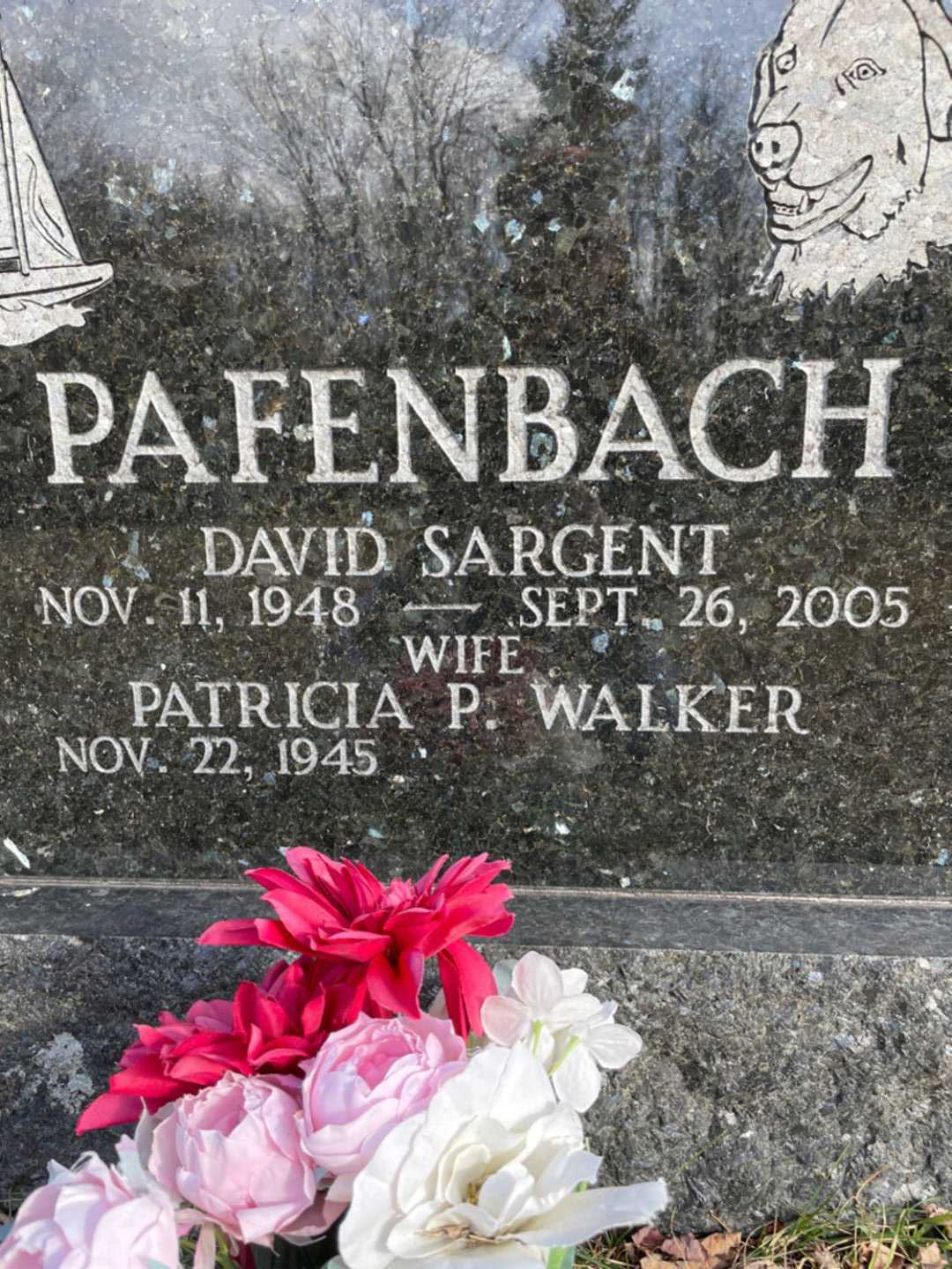David Sargent Pafenbach's grave. Photo 4