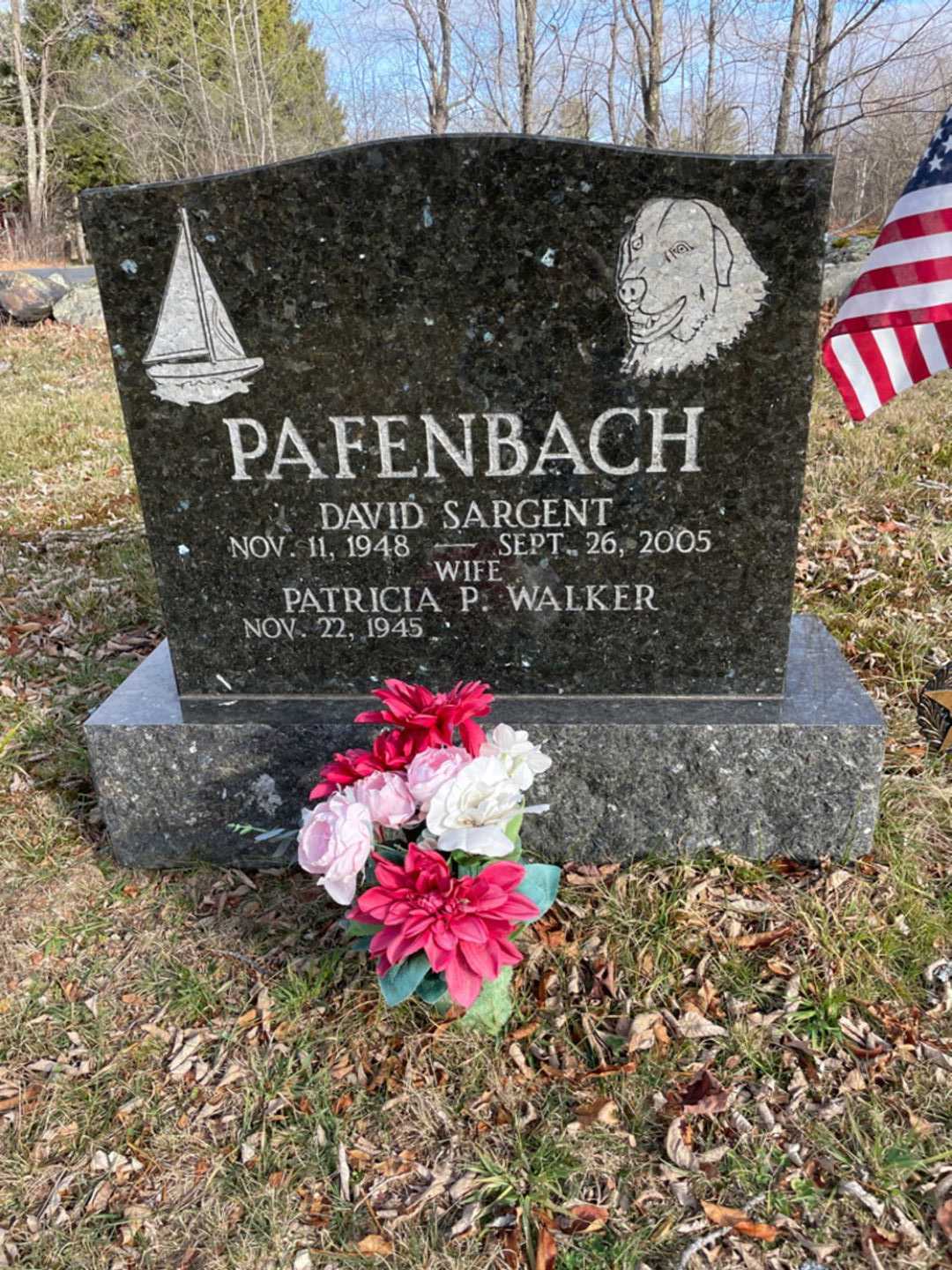 David Sargent Pafenbach's grave. Photo 3