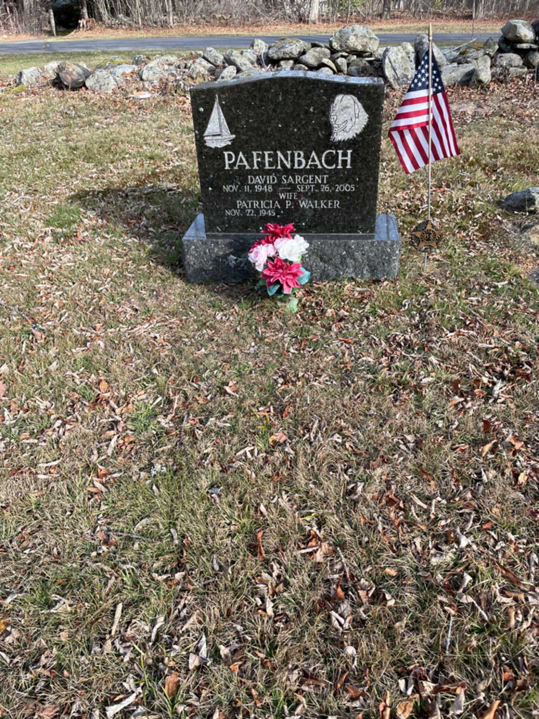 David Sargent Pafenbach's grave. Photo 2