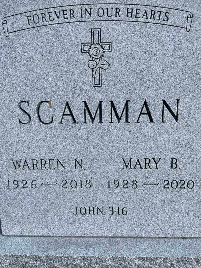Mary Scamman Bennet's grave. Photo 4